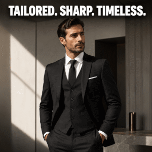 3-Piece Slim Fit Men’s Suit